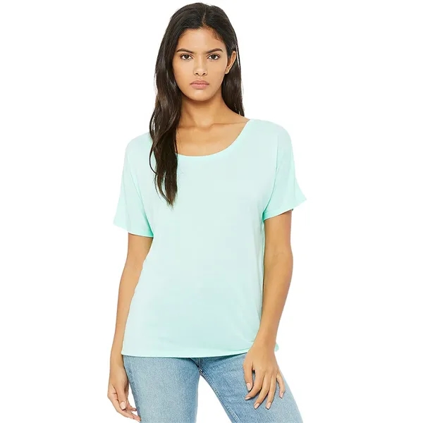 Women's Slouchy Tee. 3.7 ounce. 65% polyester/35% viscose. Side seamed.... from ASI 89380 Staton Corporate and Casual / Staton®