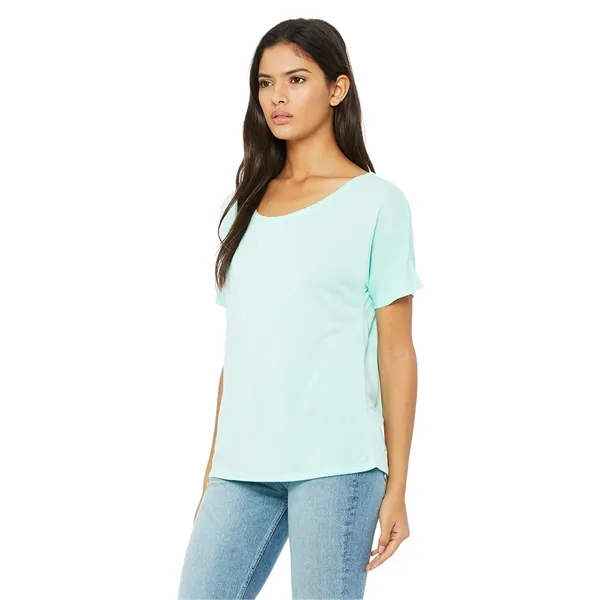 Women's Slouchy Tee. 3.7 ounce. 65% polyester/35% viscose. Side seamed.... from ASI 89380 Staton Corporate and Casual / Staton®