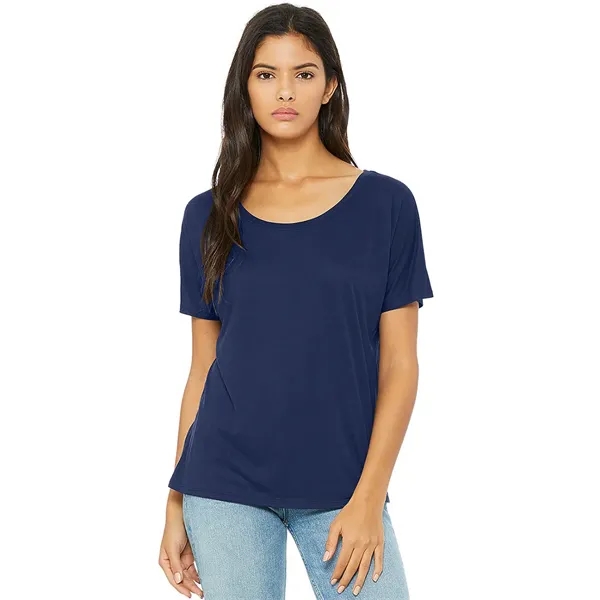 Women's Slouchy Tee. 3.7 ounce. 65% polyester/35% viscose. Side seamed.... from ASI 89380 Staton Corporate and Casual / Staton®