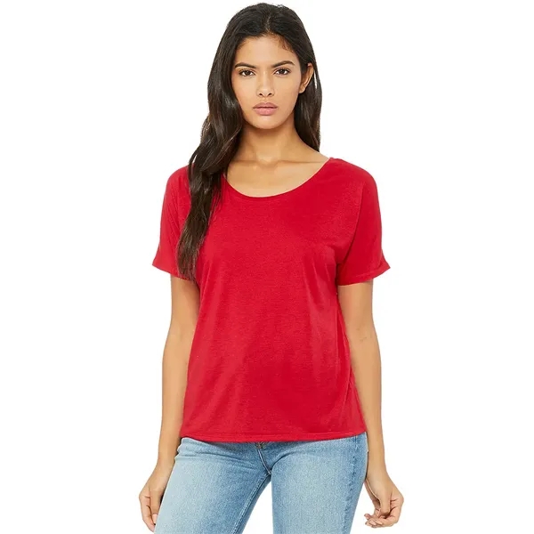 Women's Slouchy Tee. 3.7 ounce. 65% polyester/35% viscose. Side seamed.... from ASI 89380 Staton Corporate and Casual / Staton®