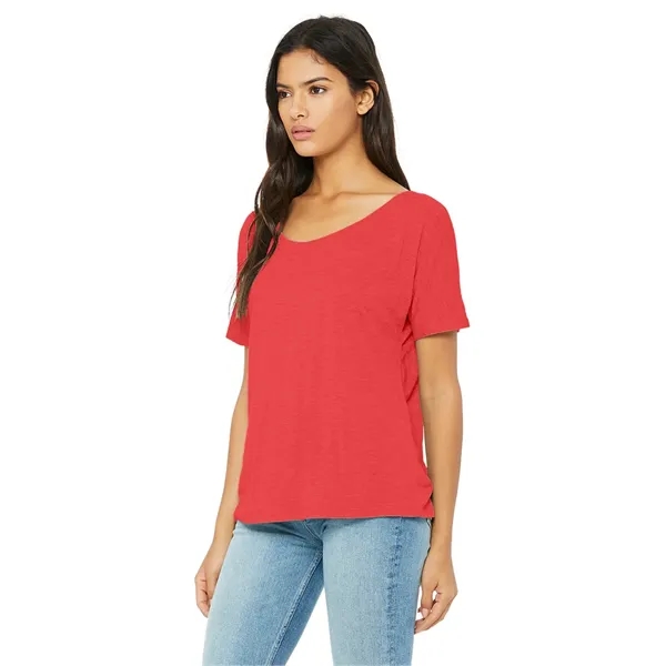 Women's Slouchy Tee. 3.7 ounce. 65% polyester/35% viscose. Side seamed.... from ASI 89380 Staton Corporate and Casual / Staton®