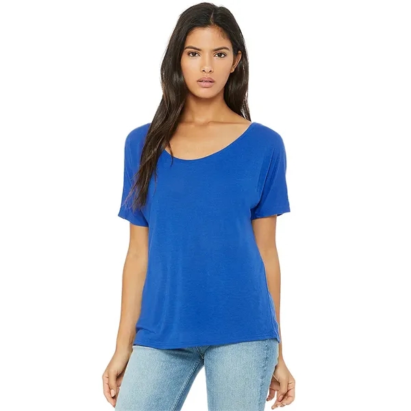 Women's Slouchy Tee. 3.7 ounce. 65% polyester/35% viscose. Side seamed.... from ASI 89380 Staton Corporate and Casual / Staton®
