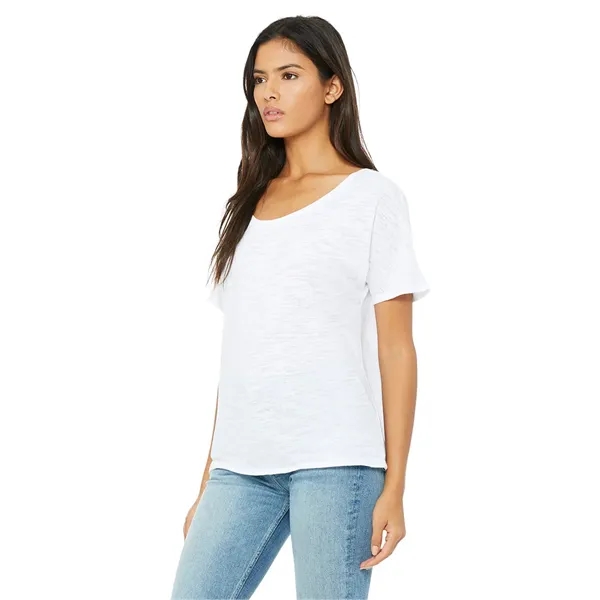 Women's Slouchy Tee. 3.7 ounce. 65% polyester/35% viscose. Side seamed.... from ASI 89380 Staton Corporate and Casual / Staton®
