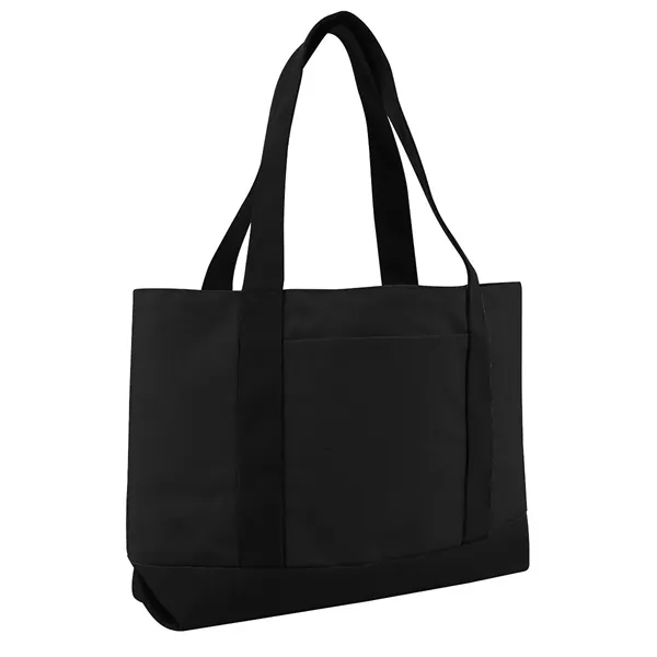 Leeward Cotton Canvas Boat Tote. Durable 11 ounce 100% cotton canvas.... from ASI 89380 Staton Corporate and Casual / Staton®