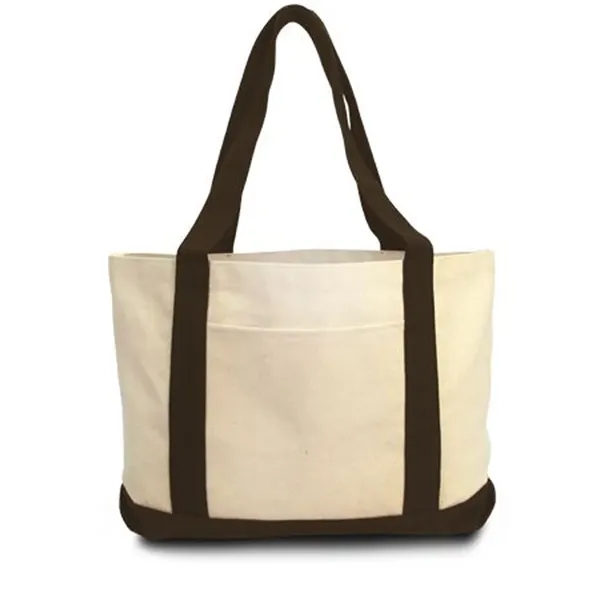 Leeward Cotton Canvas Boat Tote. Durable 11 ounce 100% cotton canvas.... from ASI 89380 Staton Corporate and Casual / Staton®