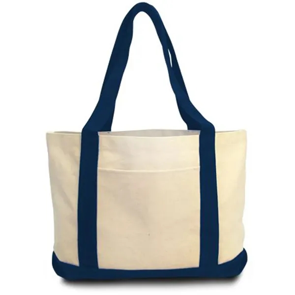 Leeward Cotton Canvas Boat Tote. Durable 11 ounce 100% cotton canvas.... from ASI 89380 Staton Corporate and Casual / Staton®
