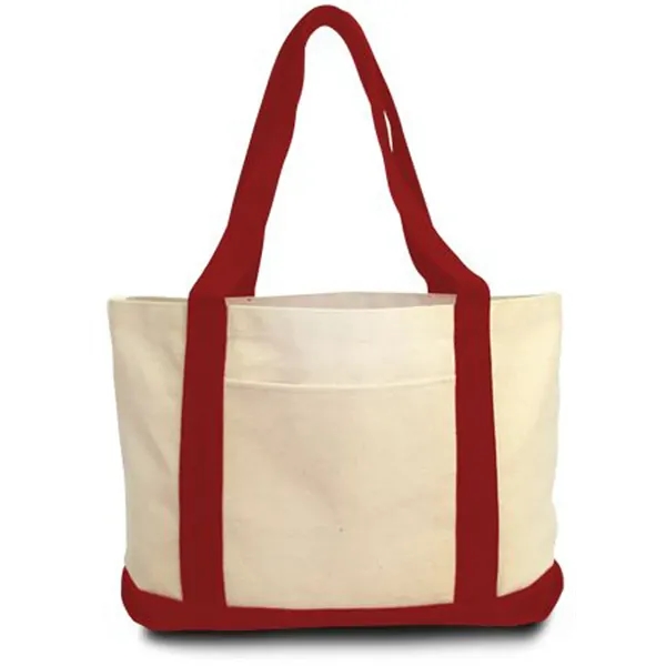 Leeward Cotton Canvas Boat Tote. Durable 11 ounce 100% cotton canvas.... from ASI 89380 Staton Corporate and Casual / Staton®