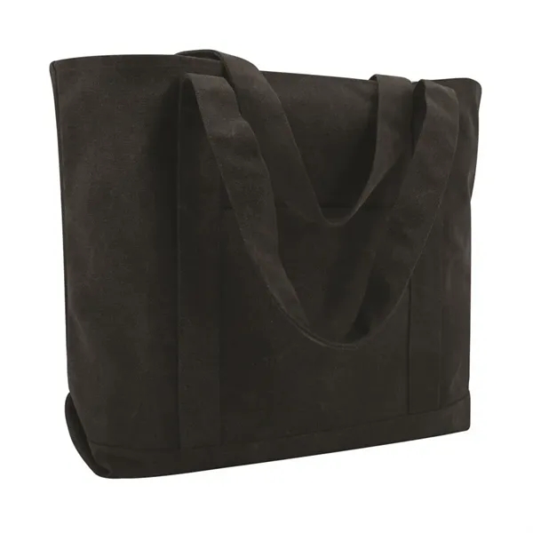 Premium 12 Oz. Seaside Cotton Canvas Pigment Dyed Boat Tote.... from ASI 89380 Staton Corporate and Casual / Staton®