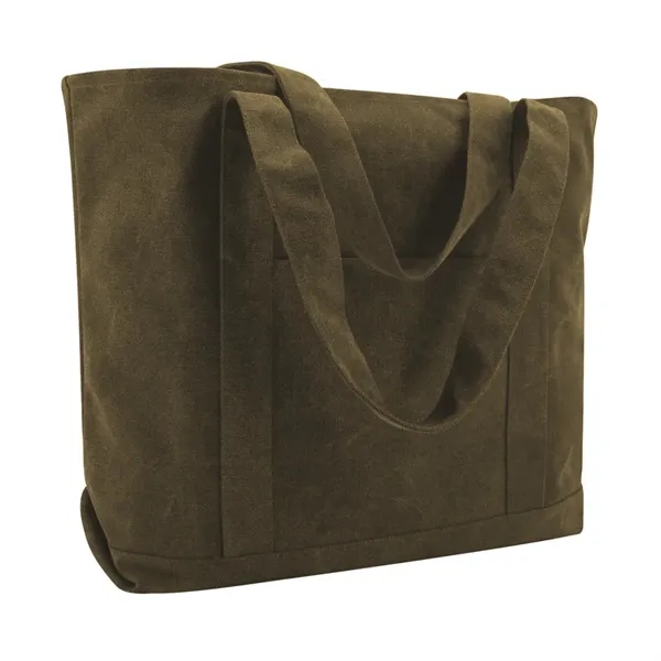 Premium 12 Oz. Seaside Cotton Canvas Pigment Dyed Boat Tote.... from ASI 89380 Staton Corporate and Casual / Staton®