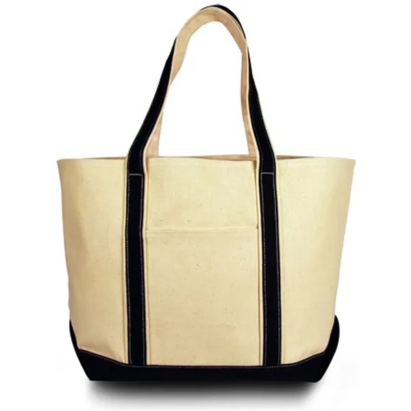 Large cotton canvas classic boat tote. 16 oz. cotton canvas.... from ASI 89380 Staton Corporate and Casual / Staton®