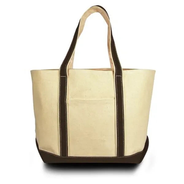 Large cotton canvas classic boat tote. 16 oz. cotton canvas.... from ASI 89380 Staton Corporate and Casual / Staton®