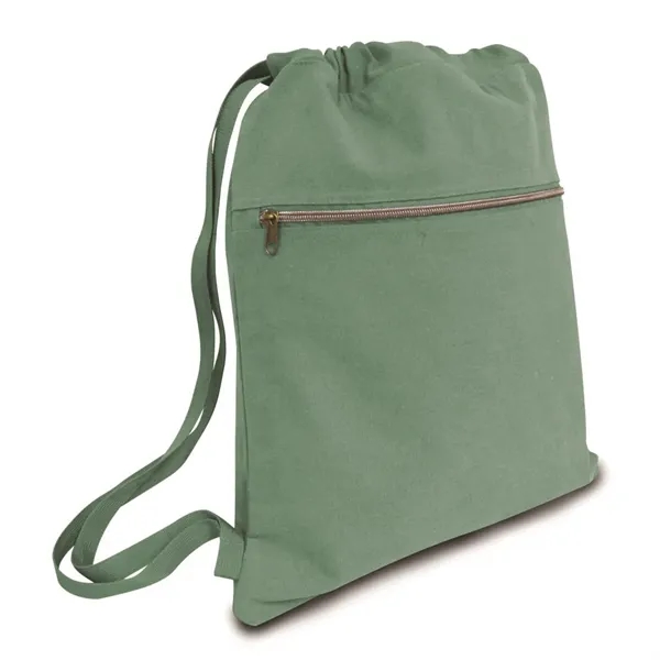 Seaside Cotton Pigment Dyed Drawstring Bag.... from ASI 89380 Staton Corporate and Casual / Staton®