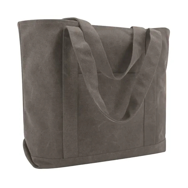 Seaside Cotton Pigment Dyed XL Boat Tote. Premium 12 ounce pigment... from ASI 89380 Staton Corporate and Casual