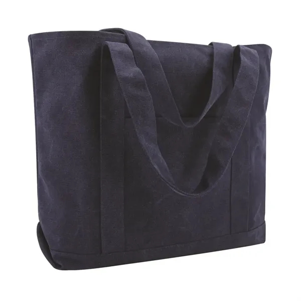 Seaside Cotton Pigment Dyed XL Boat Tote. Premium 12 ounce pigment... from ASI 89380 Staton Corporate and Casual