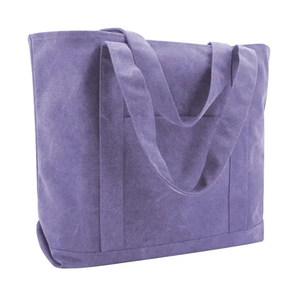 Seaside Cotton Pigment Dyed XL Boat Tote. Premium 12 ounce pigment... from ASI 89380 Staton Corporate and Casual