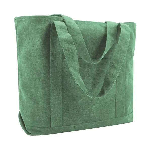 Seaside Cotton Pigment Dyed XL Boat Tote. Premium 12 ounce pigment... from ASI 89380 Staton Corporate and Casual