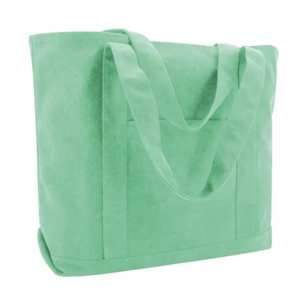 Seaside Cotton Pigment Dyed XL Boat Tote. Premium 12 ounce pigment... from ASI 89380 Staton Corporate and Casual