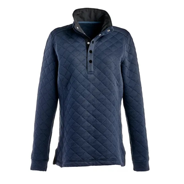 Ladies Quilted Snap Pullover... from ASI 89380 Staton Corporate and Casual