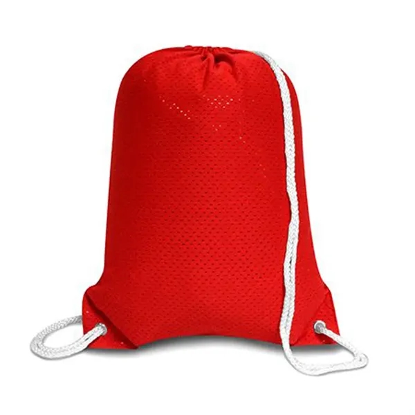 Jersey Mesh Drawstring Backpack. Size: 13.5" x 17.5".... from ASI 89380 Staton Corporate and Casual / Staton®