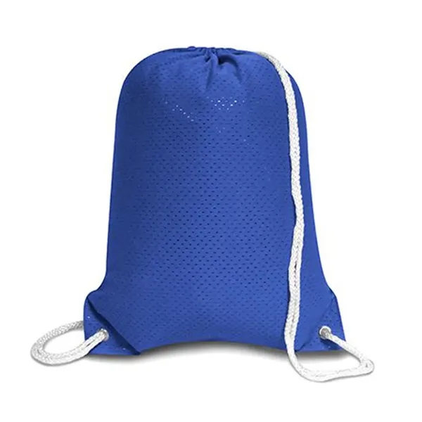 Jersey Mesh Drawstring Backpack. Size: 13.5" x 17.5".... from ASI 89380 Staton Corporate and Casual / Staton®