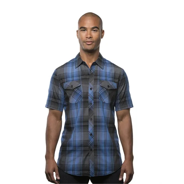 Burnside Men's Long Sleeve Solid Flannel. 3 ounce. 55% cotton/45% polyester.... from ASI 89380 Staton Corporate and Casual