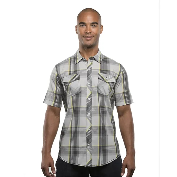 Burnside Men's Long Sleeve Solid Flannel. 3 ounce. 55% cotton/45% polyester.... from ASI 89380 Staton Corporate and Casual