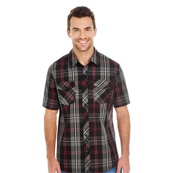 Burnside Men's Long Sleeve Solid Flannel. 3 ounce. 55% cotton/45% polyester.... from ASI 89380 Staton Corporate and Casual