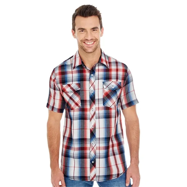 Burnside Men's Long Sleeve Solid Flannel. 3 ounce. 55% cotton/45% polyester.... from ASI 89380 Staton Corporate and Casual