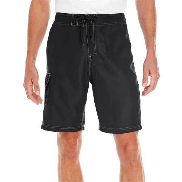 Mens Solid Board Shorts... from ASI 89380 Staton Corporate and Casual