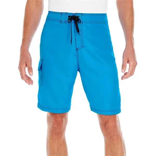 Mens Solid Board Shorts... from ASI 89380 Staton Corporate and Casual