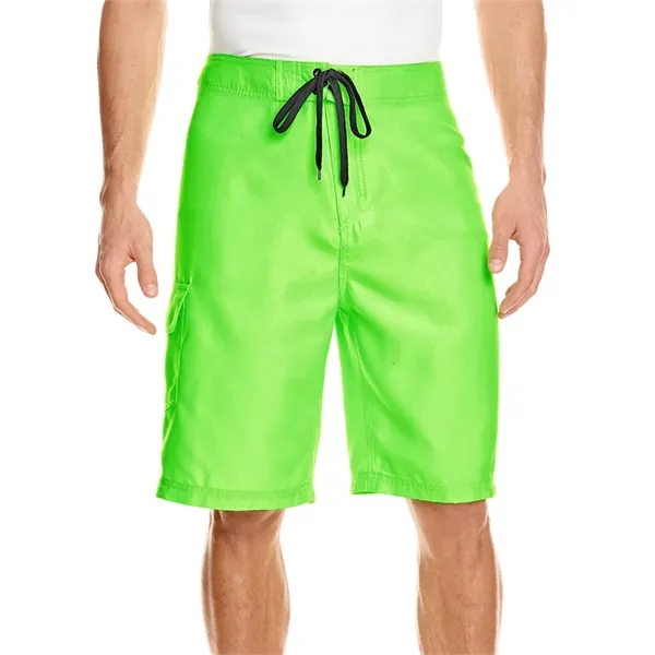 Mens Solid Board Shorts... from ASI 89380 Staton Corporate and Casual