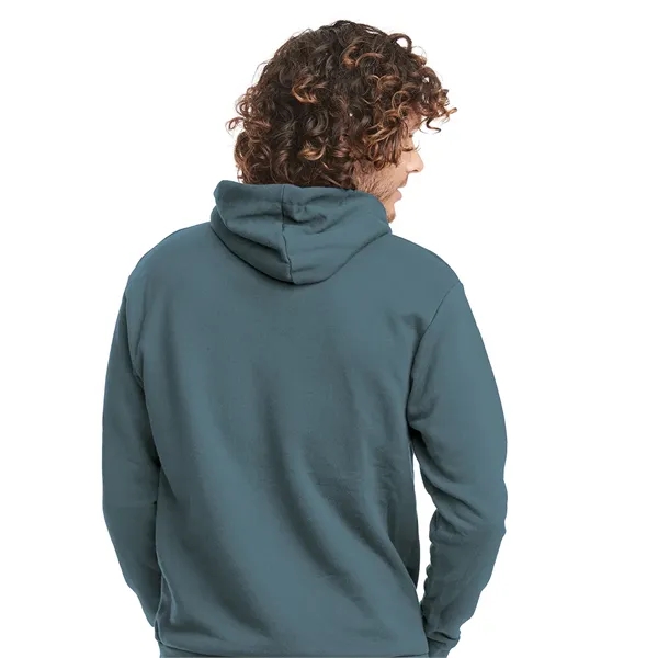 Unisex fleece pullover hoody with drawcord, jersey lined hood, ribbed cuffs... from ASI 89380 Staton Corporate and Casual