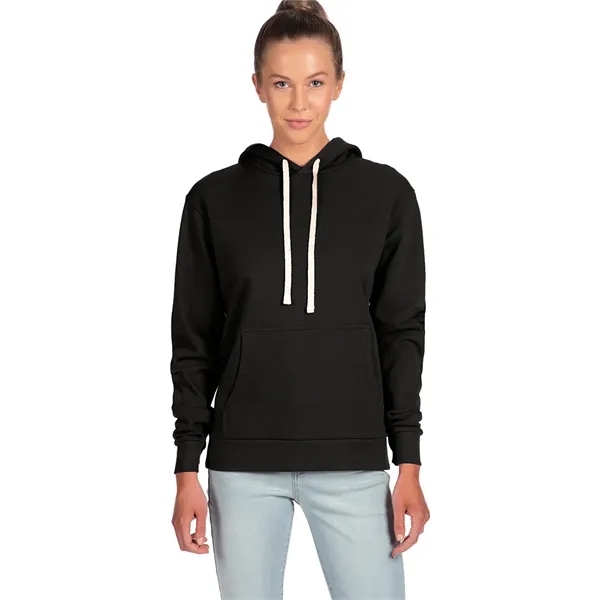 Unisex fleece pullover hoody with drawcord, jersey lined hood, ribbed cuffs... from ASI 89380 Staton Corporate and Casual