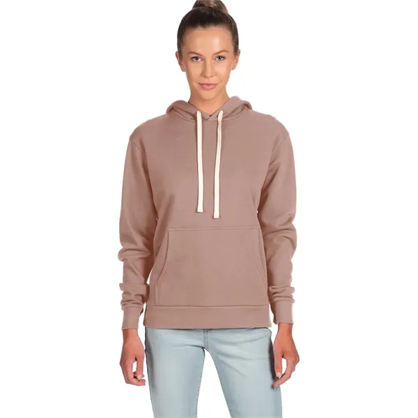 Unisex fleece pullover hoody with drawcord, jersey lined hood, ribbed cuffs... from ASI 89380 Staton Corporate and Casual