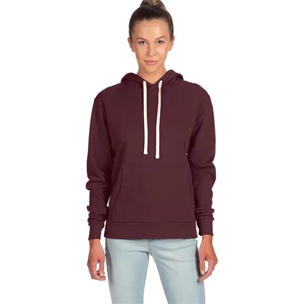 Unisex fleece pullover hoody with drawcord, jersey lined hood, ribbed cuffs... from ASI 89380 Staton Corporate and Casual