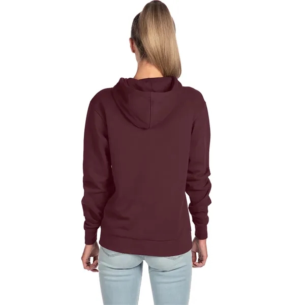 Unisex fleece pullover hoody with drawcord, jersey lined hood, ribbed cuffs... from ASI 89380 Staton Corporate and Casual