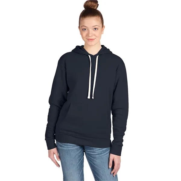 Unisex fleece pullover hoody with drawcord, jersey lined hood, ribbed cuffs... from ASI 89380 Staton Corporate and Casual