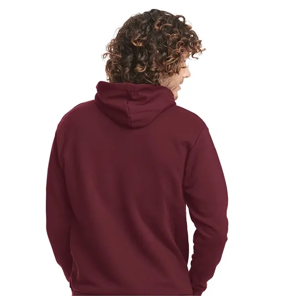 Unisex fleece pullover hoody with drawcord, jersey lined hood, ribbed cuffs... from ASI 89380 Staton Corporate and Casual