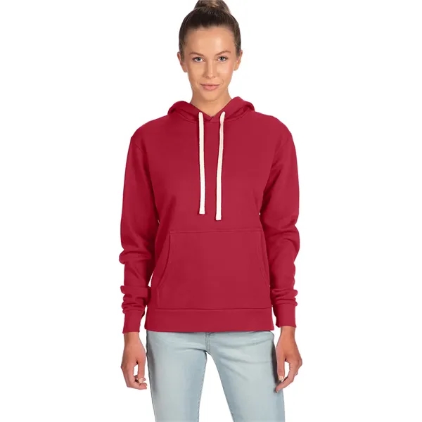 Unisex fleece pullover hoody with drawcord, jersey lined hood, ribbed cuffs... from ASI 89380 Staton Corporate and Casual