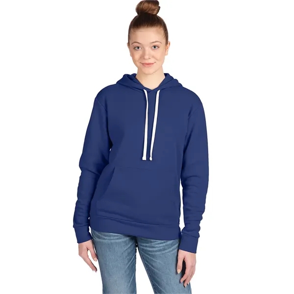 Unisex fleece pullover hoody with drawcord, jersey lined hood, ribbed cuffs... from ASI 89380 Staton Corporate and Casual