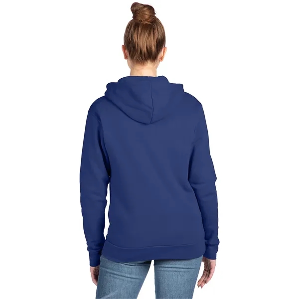 Unisex fleece pullover hoody with drawcord, jersey lined hood, ribbed cuffs... from ASI 89380 Staton Corporate and Casual