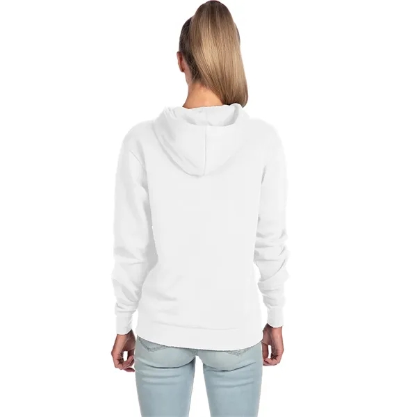 Unisex fleece pullover hoody with drawcord, jersey lined hood, ribbed cuffs... from ASI 89380 Staton Corporate and Casual
