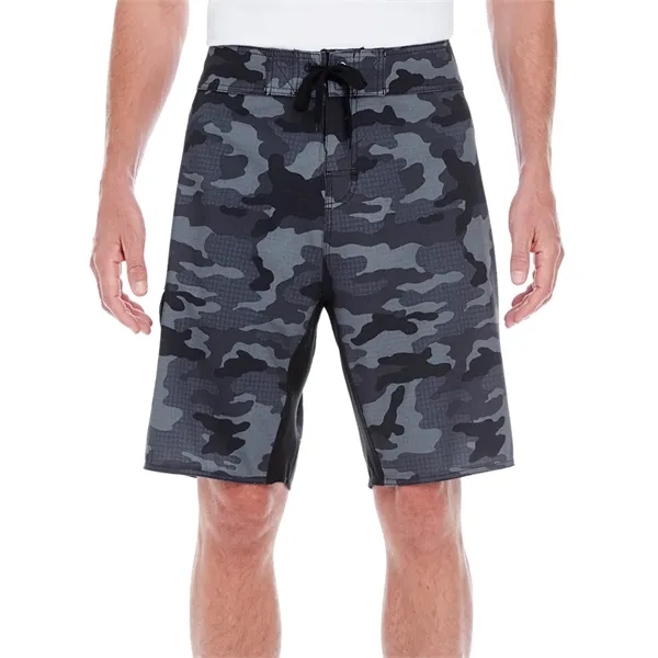Burnside Men's Stretch Board Short. 4 ounce. 90% polyester/10% spandex.... from ASI 89380 Staton Corporate and Casual