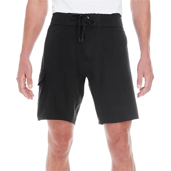 Burnside Men's Stretch Board Short. 4 ounce. 90% polyester/10% spandex.... from ASI 89380 Staton Corporate and Casual