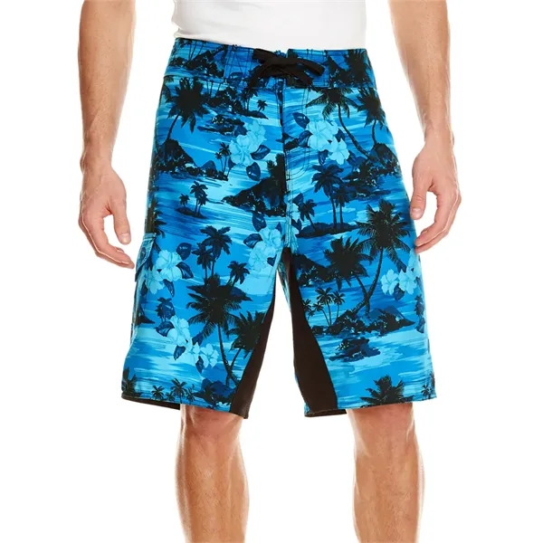Burnside Men's Stretch Board Short. 4 ounce. 90% polyester/10% spandex.... from ASI 89380 Staton Corporate and Casual