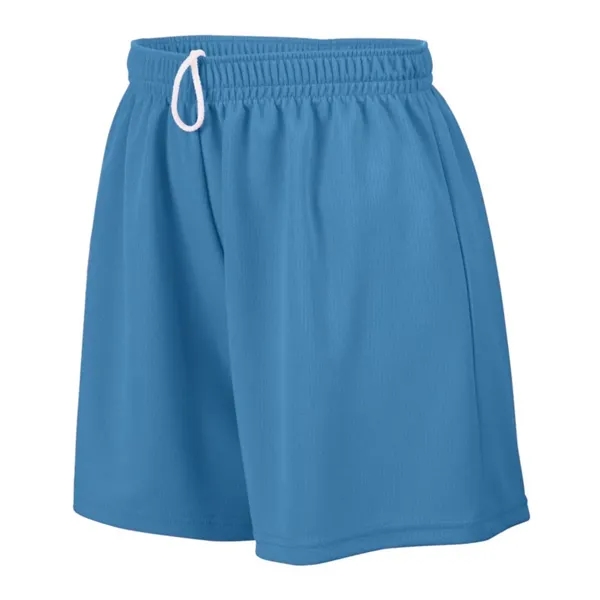 Ladies' wicking mesh shorts with a 5" inseam and covered elastic... from ASI 89380 Staton Corporate and Casual / Staton®