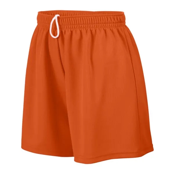 Ladies' wicking mesh shorts with a 5" inseam and covered elastic... from ASI 89380 Staton Corporate and Casual / Staton®