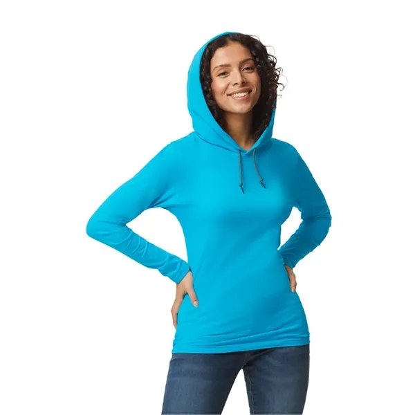 Anvil By Gildan Adult Lightweight Long Sleeve Hooded Tee... from ASI 89380 Staton Corporate and Casual / Staton®