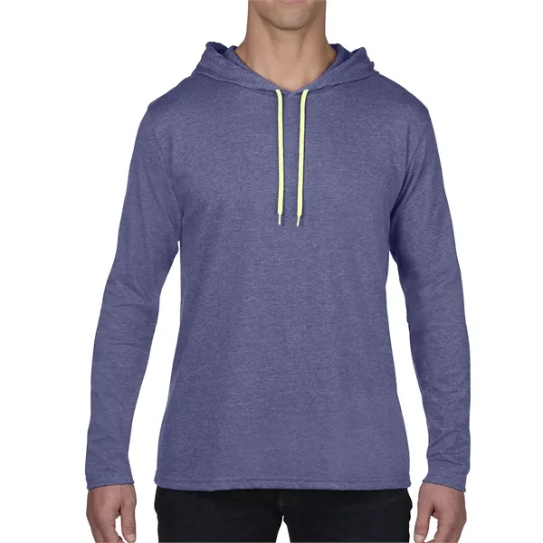 Anvil By Gildan Adult Lightweight Long Sleeve Hooded Tee... from ASI 89380 Staton Corporate and Casual / Staton®