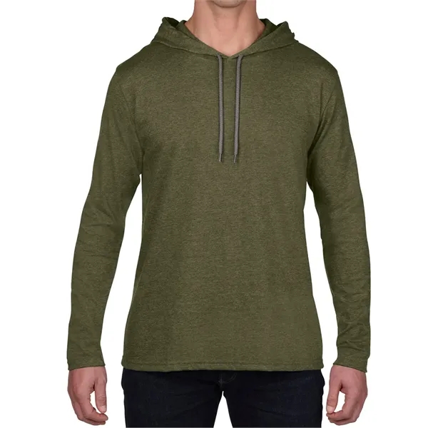 Anvil By Gildan Adult Lightweight Long Sleeve Hooded Tee... from ASI 89380 Staton Corporate and Casual / Staton®